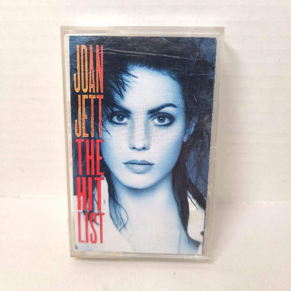 Joan Jett The Hit List Cassette 1990 CBS Records